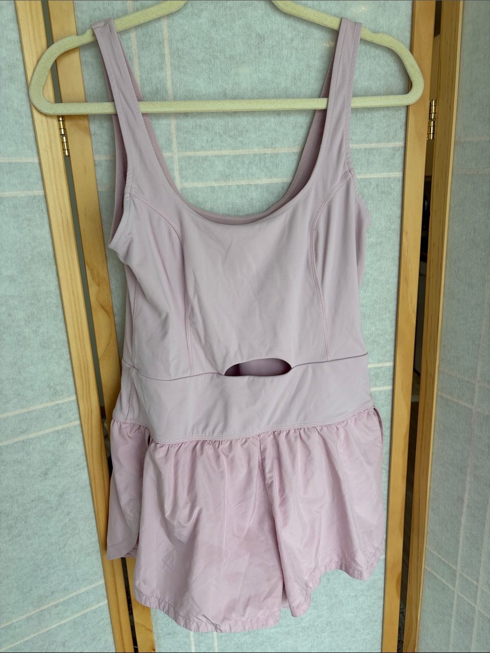 Light Pink Athletic Romper